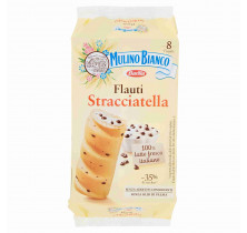 SNACK FLAUTI STRACCIATELLA X8 MULINO BIANCO 280