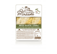 RAVIOLIS MIRASOLE RICOTTA ET ÉPINARDS 200 GR