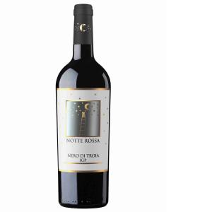 VINO TINTO IGP NERO DI TROIA NOTTE ROSSA 75 CL