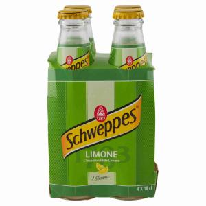 BEBIDA CARBONADA LIMÓN VAP SCHWEPPES 18 CL x 4