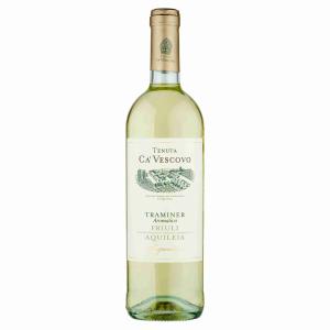 VINO BIANCO TRAMINER CA'VESCOVO 75 CL