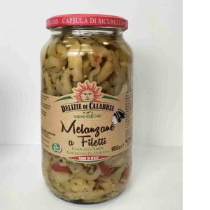 FILETS D'AUBERGINE DELIZIE DI CALABRIA 950 GR