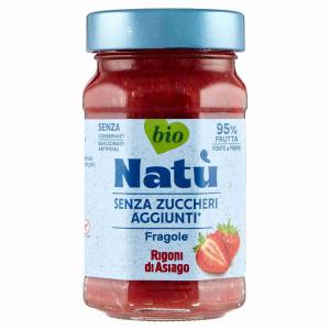 NATU' S/Z STRAWBERRY JAM RIGONI 240 GR