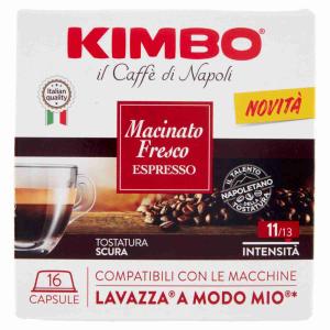 CAPS A MODO MIO MACINATO FRESCO KIMBO 7,5 GR x 16P