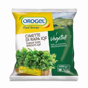 TURNIP TOPS IQF OROGEL 1 KG