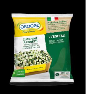 OROGEL CUBED COURGETTES 2.5 KG