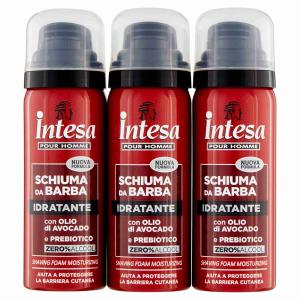 INTESA AVOCADO SHAVING FOAM 50 ML x 3