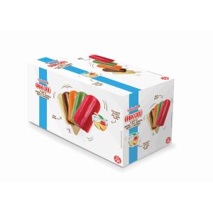 GHIACCIOLI GUSTI ASSORTI X50 GELATO D'ITALIA 75 GR