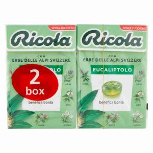 RICOLA EUKALYPTOL-SÜSSIGKEITEN 50 GR x 2