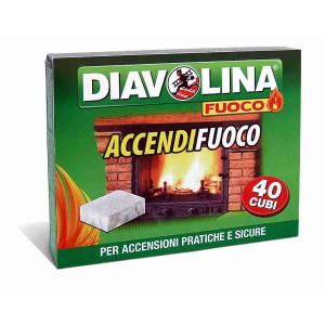 DIAVOLINA FIRELIGHTER 40 CUBES