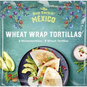 DON ENRICO DI GRANO WRAP TORTILLAS 40 GR x 8