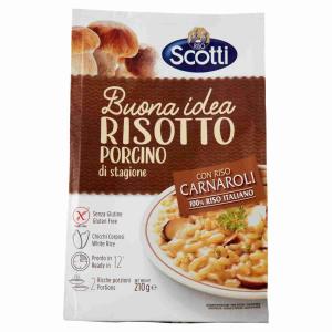 RISOTTO SCOTTI DE PORCINO DE TEMPORADA 210 GR