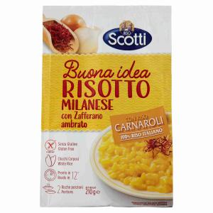 MILANESE RISOTTO WITH SAFFRON SCOTTI 210 GR