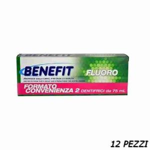 BENEFIT FLUORIDE TOOTHPASTE 75X2 ML