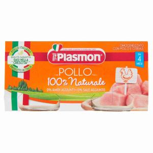 OMO CARNE POLLO PLASMON 80 GR x 2