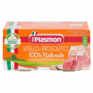 HOMO MEAT VEAL HAM PLASMON 80 GR x 2