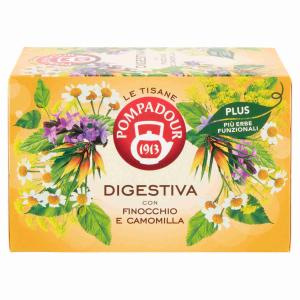 HERBAL TEA 18 FLT DIGESTIVE POMPADOUR 39.6 GR