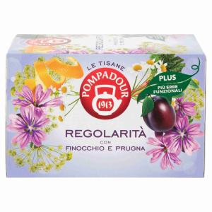 HERBAL TEA 18 FLT REGULARITY POMPADOUR 39.6 GR