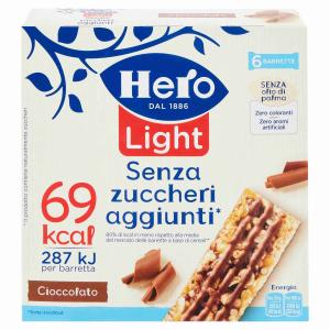 HERO LIGHT CHOCOLATE MÜSLIRIEGEL 20 GR x 6