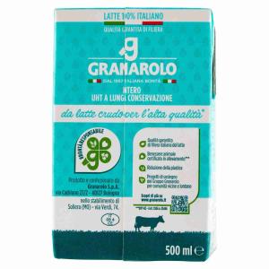 GRANAROLO BRIQUE DE LAIT ENTIER 500 ML