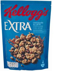 KELLOGG'S EXTRA MILK CHOCOLATE CEREALS 375 GR