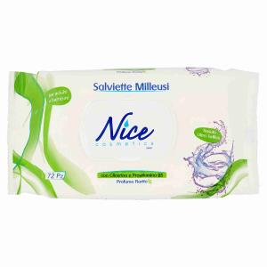 NICE LINGETTES MULTI-USAGES AVEC COUVERCLE x 72