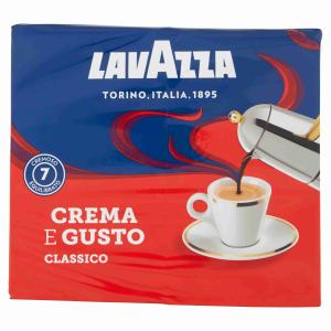 CAFFE' CREMA E GUSTO LAVAZZA 250 GR x 2