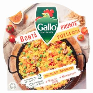 MIXED PAELLA BASMATI WHOLEMEAL RICE GALLO 220 GR