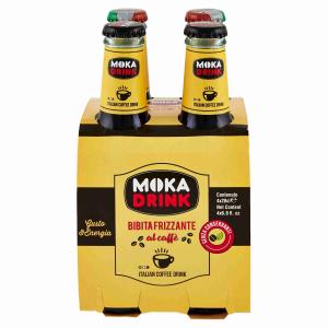 MOKA DRINK COFFEE CARBONATED DRINK 20 CL x 4