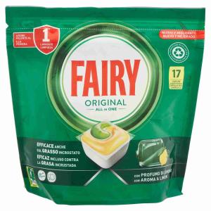 DETERGENTE LAVAVAJILLAS ORIGINAL LEMON X17 FAIRY