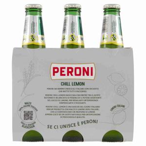 CERVEZA CHILL LIMÓN PERONI 33 CL x 3