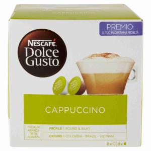 CÁPSULA DOLCE GUSTO CAPUCHINO NESTLE' 186 GR