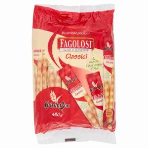 GRISSINI FAGOLOSO CLASSIC X40PZ. GRISSIN BON 480 G