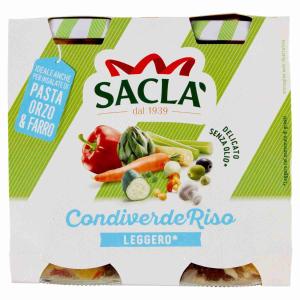 CONDIVERDE LIGHT REIS SACLA' 290 GR x 2