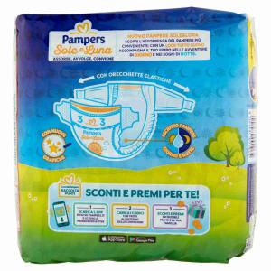 PAMPERS SUN AND LUNA MIDI WINDELN x 20