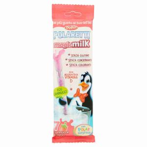 MAGIC MILK STRAWS STRAWBERRY DOLFIN 45.5 GR