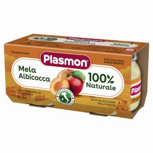 OMO FRUCHT APFEL-APRIKOSEN-PLASMON 80 GR x 2