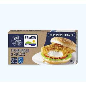 ALASKA COD FISHBURGER MSC FROSTA 210 GR x