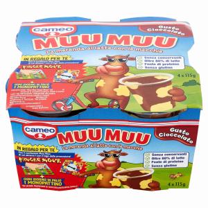 MUU MUU CAMEO CHOCOLATE 115 GR x 4