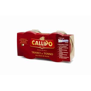 VASO DE ACEITE DE OLIVA DE ATÚN CALLIPO 70 GR x 2