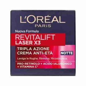 REVITALIFT LASER X3 NIGHT FACE CREAM L'OREAL 50 ML