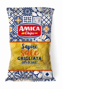 AMICA CHIPS GRILLED SALT FLAVOURED CHIPS 175