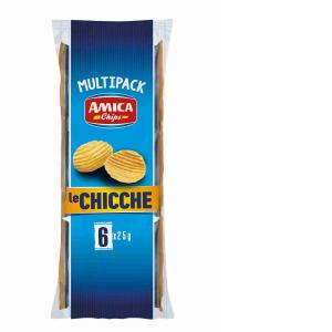 CHICCHE VEG FRIENDLY CHIPS 25 GR x 6