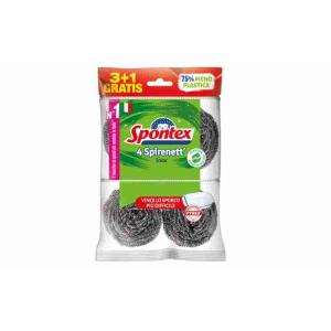 SPONGE SPIRALE SPIRENETT' 3+1 SPONTEX