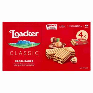 WAFER CLASSIC NAPOLITANER LOACKER 45 GR x 4