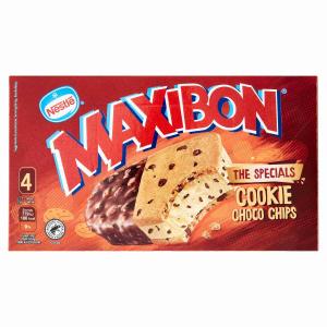 GELATO MAXIBON COOKIE CHOCO CHIPS NESTLE 380 GR x