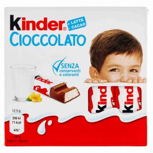 KINDER CHOCOLAT T4 FERRERO COFFRET 12,5 GR x 4P