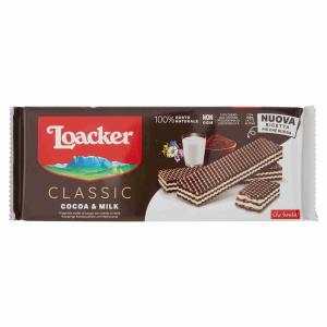 WAFER CLASSIC CACAO & MILK LOACKER 175 GR