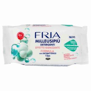 MULTIPURPOSE POCKET SANITIZING WIPES X12 FRIA