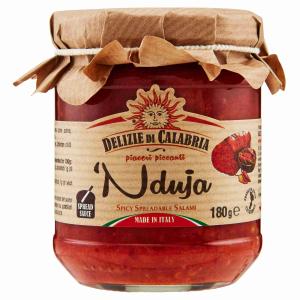 NDUJA SALAMI CALABRIA DELIGHTS 180 GR